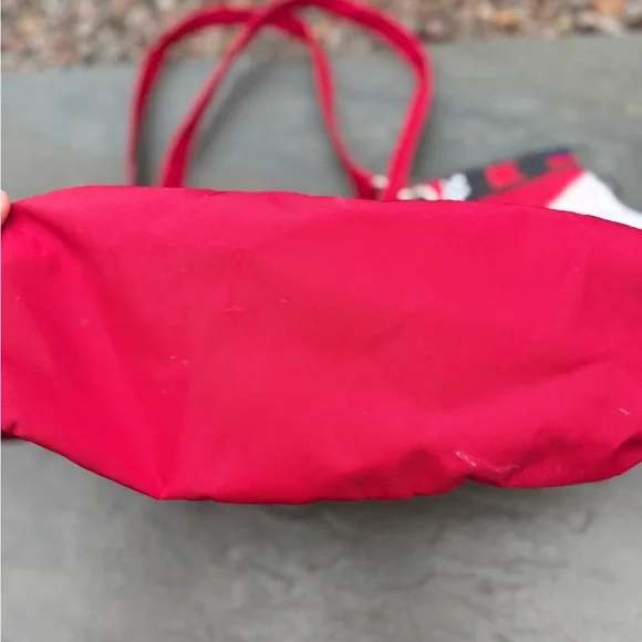 90s LL Bean Tote Bag Outdoor Sailing maritime Flag Boat bag - Picture 3 of 11